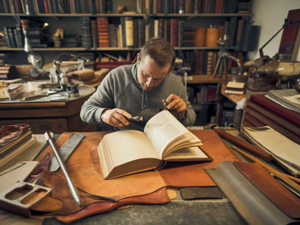 Dans les pas des relieurs d’art : redonner vie aux livres anciens