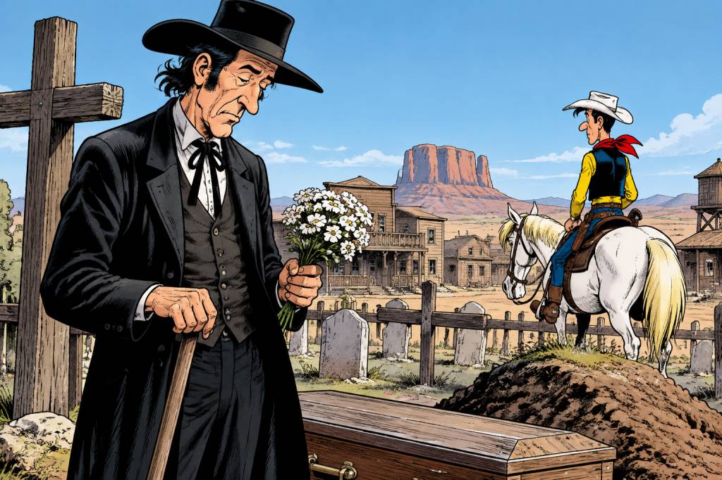 Le croque mort de Lucky Luke, un personnage culte de la bande dessinée