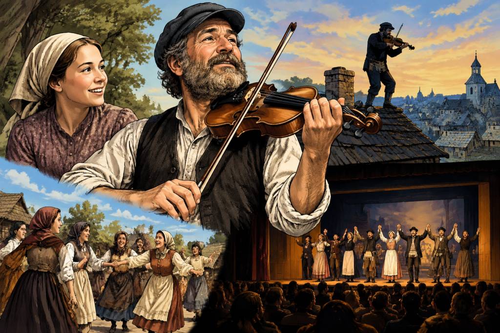 Le violon sur le toit : l’histoire et le succès d’une comédie musicale mythique