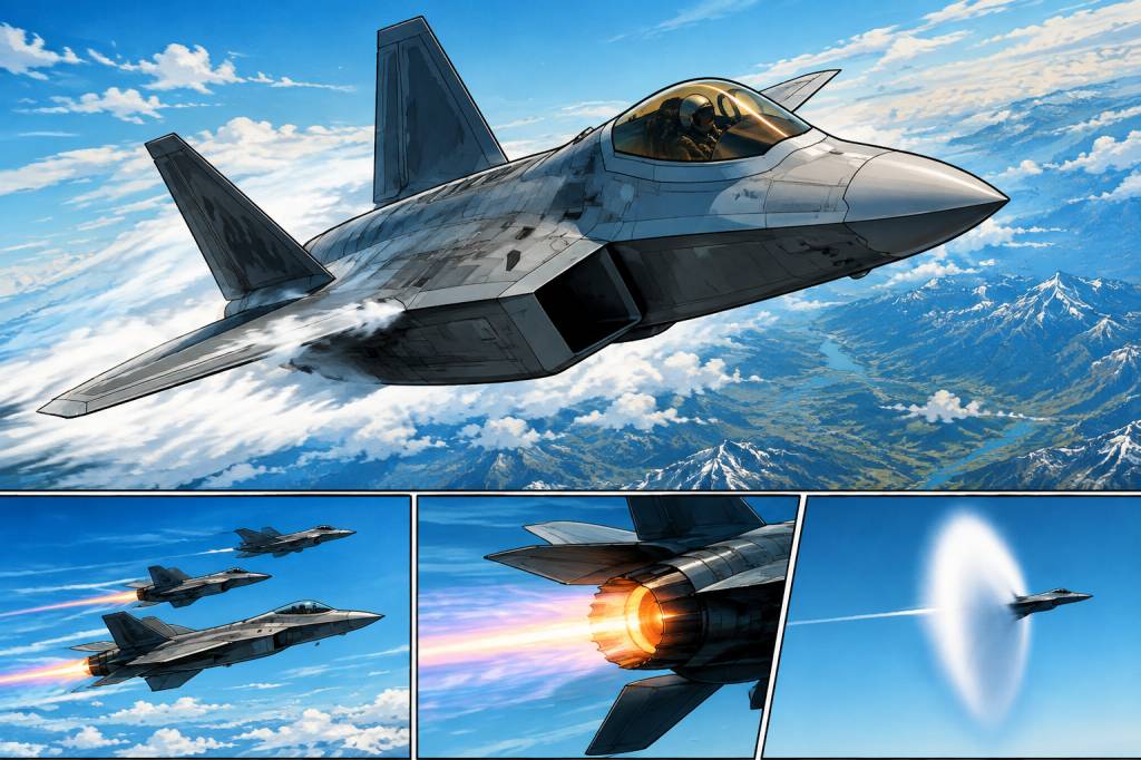 Avion de chasse : quelle vitesse peuvent atteindre les appareils les plus rapides ?
