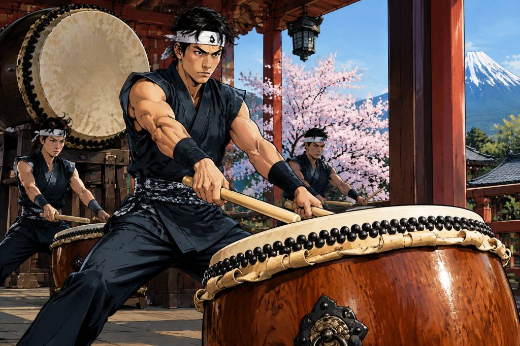 Tambour japonais : une tradition musicale entre puissance et spiritualité