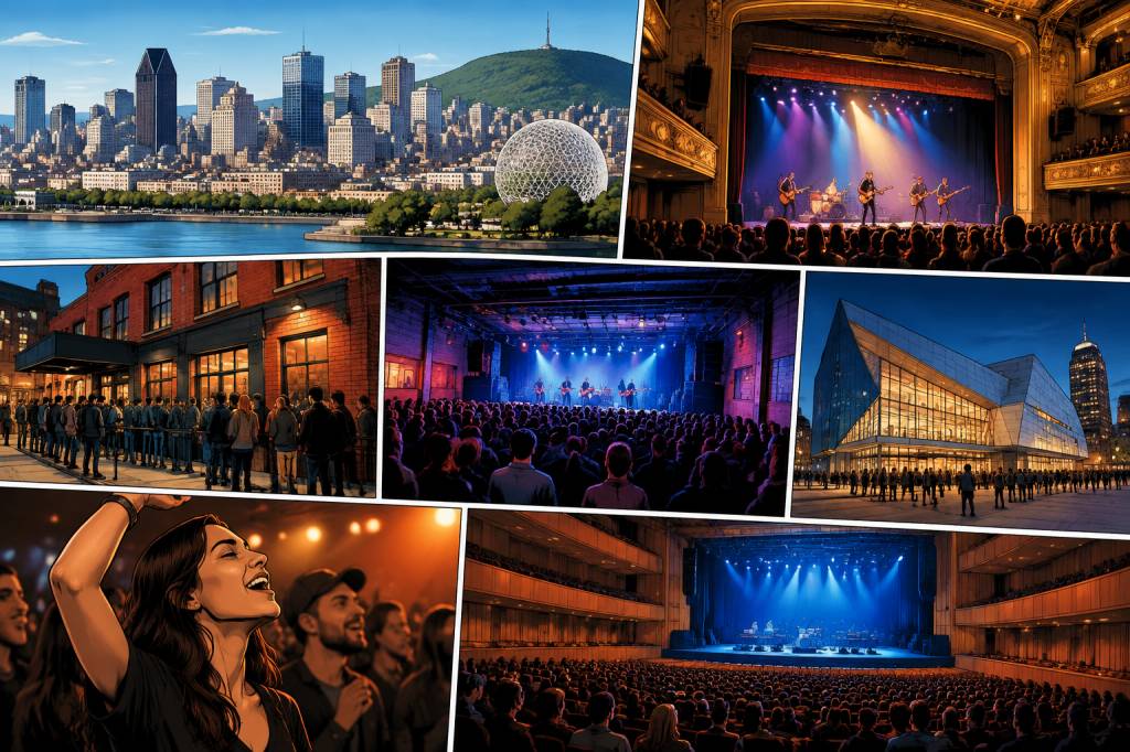 Salle de concert à Montréal : les lieux incontournables pour vibrer au rythme de la musique
