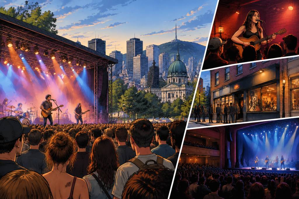 Concerts in Montreal : les scènes musicales à découvrir à Montréal